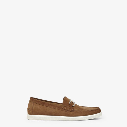 FENDI O Lock Light Loafers for Men