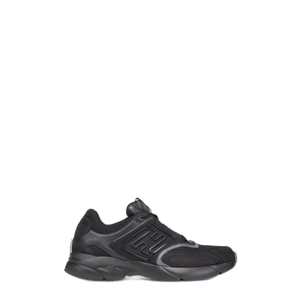 FENDI Fast Lane Nubuck Sneakers for Men
