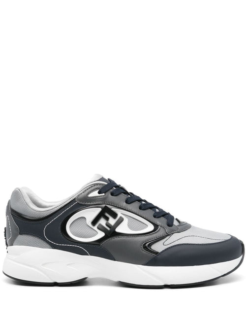 FENDI Forward Mesh and Leather Sneakers - SS25