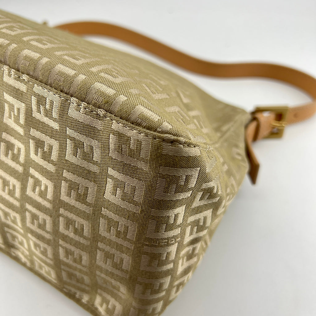 Fendi Zukka Mamma Baguette Shoulder Bag TWS