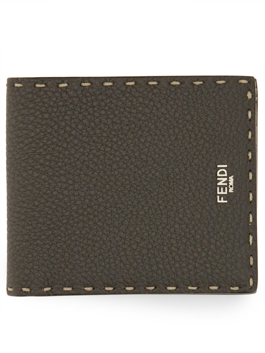 FENDI Mini Leather Wallet for Men