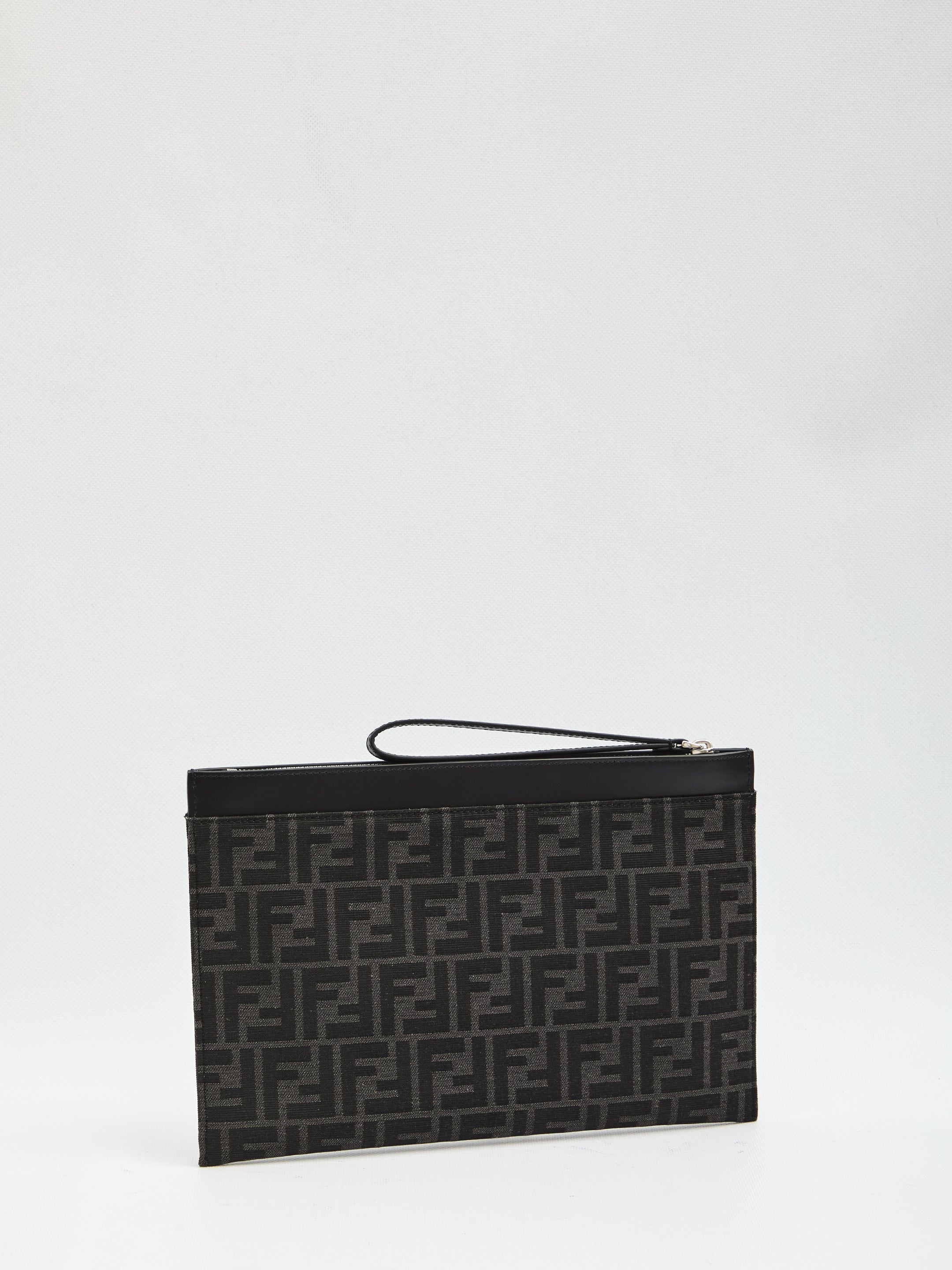FENDI Medium Flat Pouch Handbag 30 x 20.5 cm
