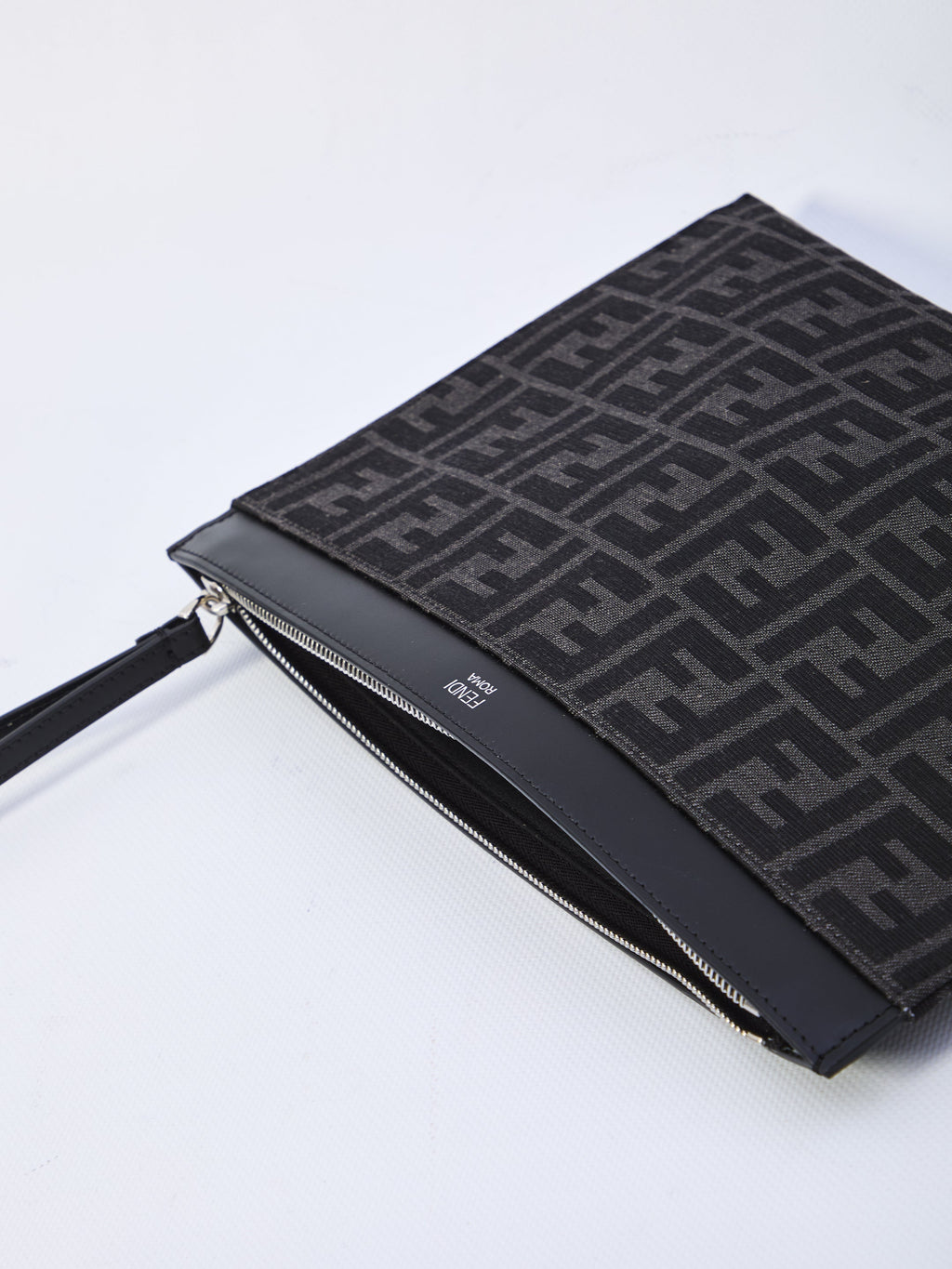 FENDI Medium Flat Pouch Handbag 30 x 20.5 cm