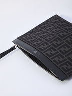 FENDI Medium Flat Pouch Handbag 30 x 20.5 cm