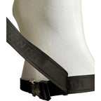 Fendi Roma Fendigraphy Nero and Rosso Leather Belt Bag