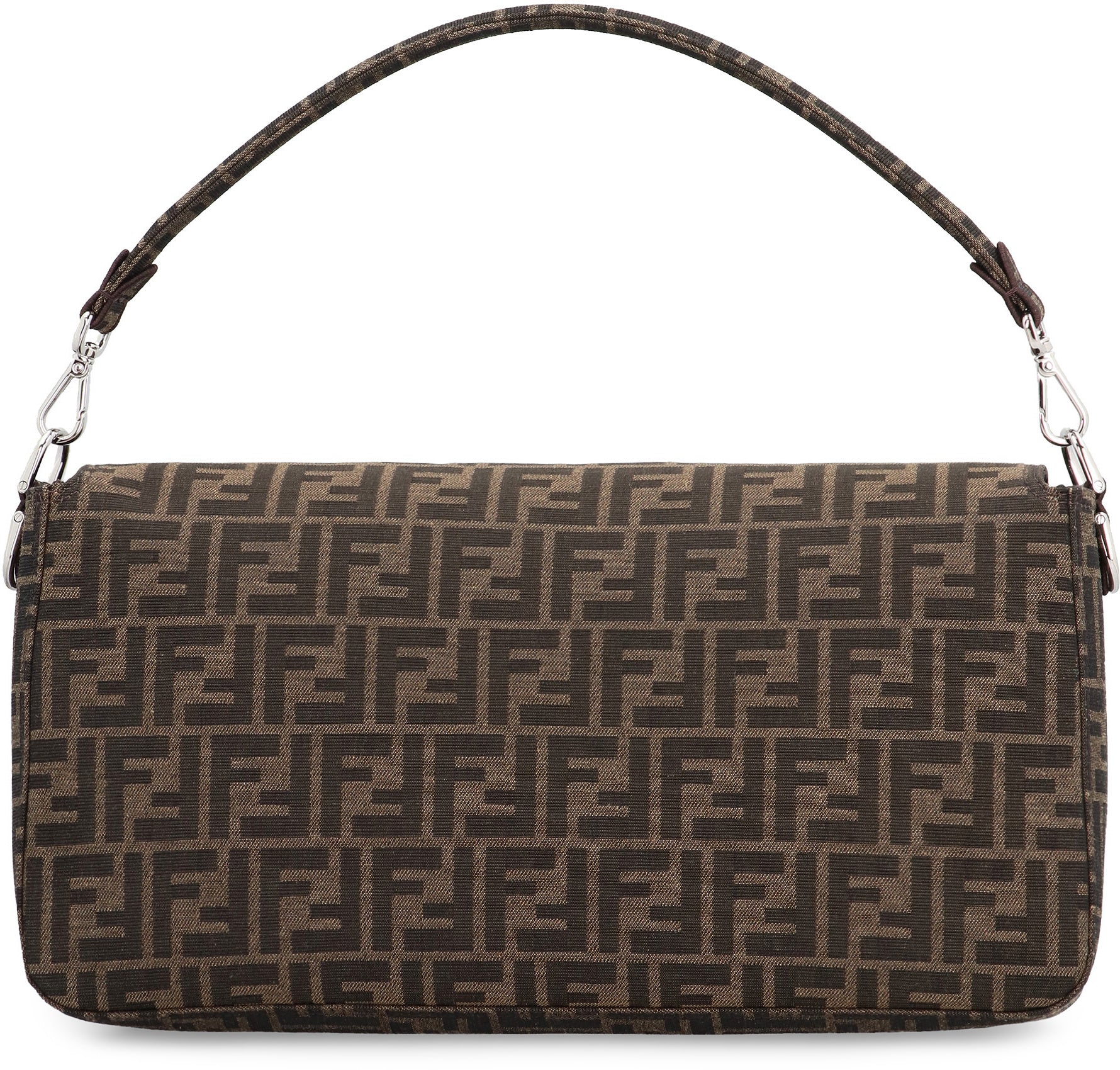 FENDI Maxi Multipocket Baguette Tote Handbag