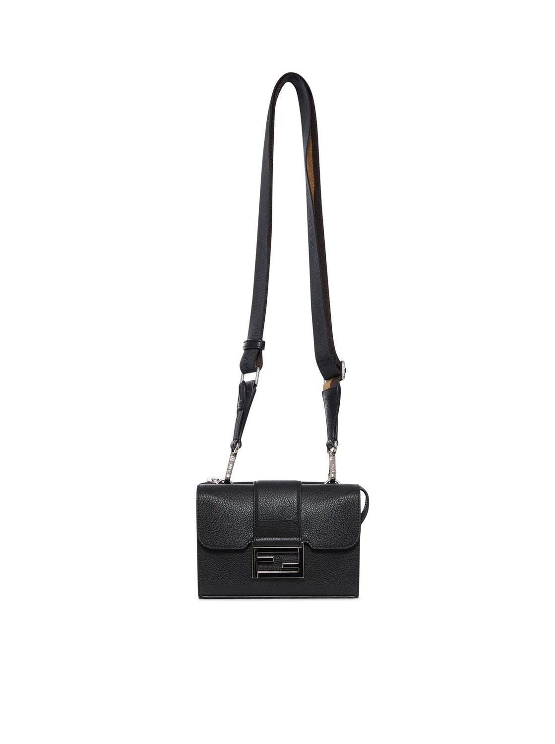 FENDI Mini Baguette Double Handbag - 14x8x19cm
