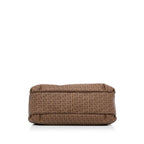Brown Fendi Zucchino Spalmati Chiusura Tote