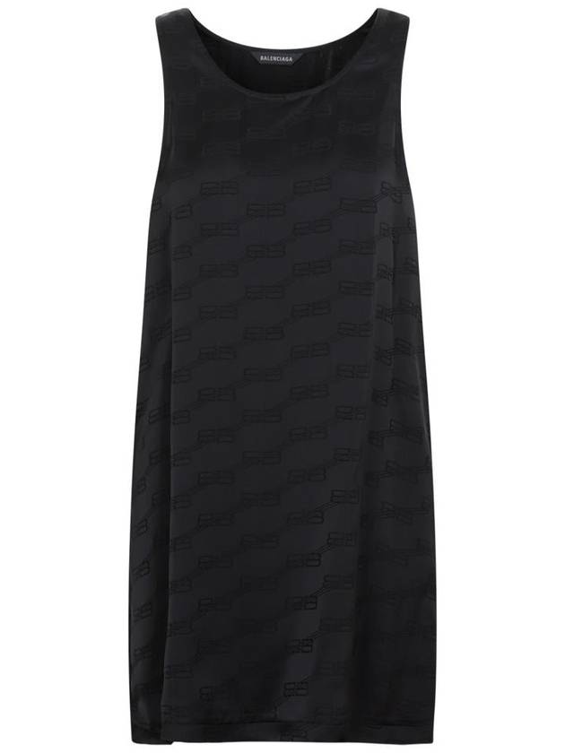 Balenciaga sleeveless t-shirt 746254 TMO68 1000 BLACK