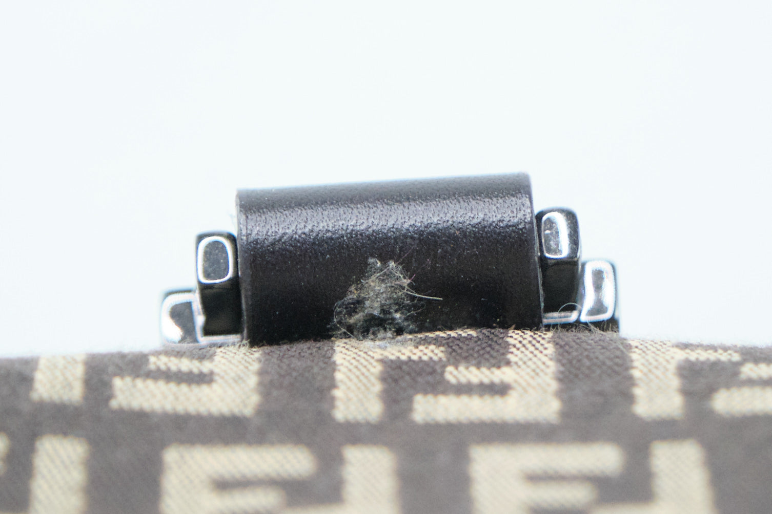 Fendi Zucchino Canvas Boston Bag - '10s