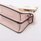 Fendi Micro Icy Yu Peacebu Leather 2WAY Handbag Pink