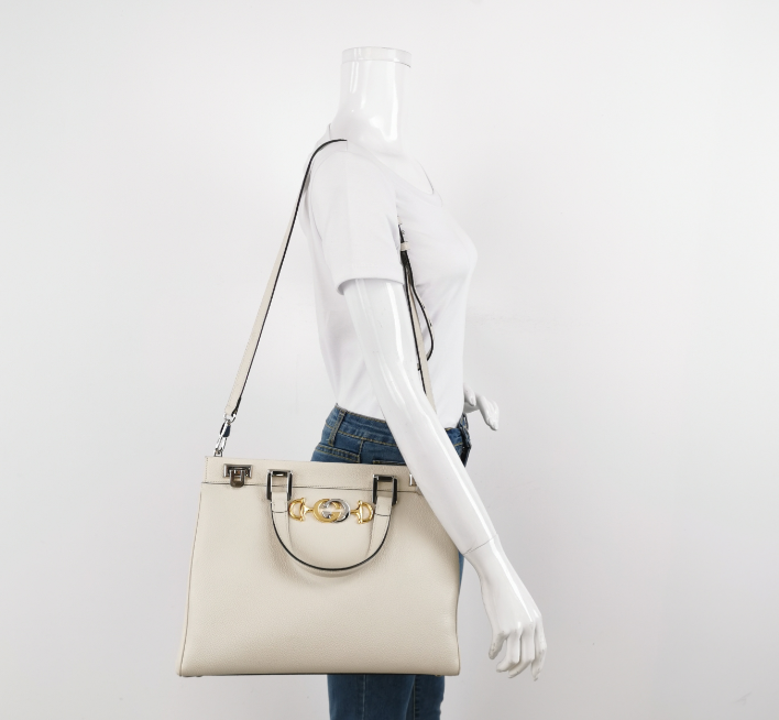 Gucci Zumi White 34cm Bag 24110378929624
