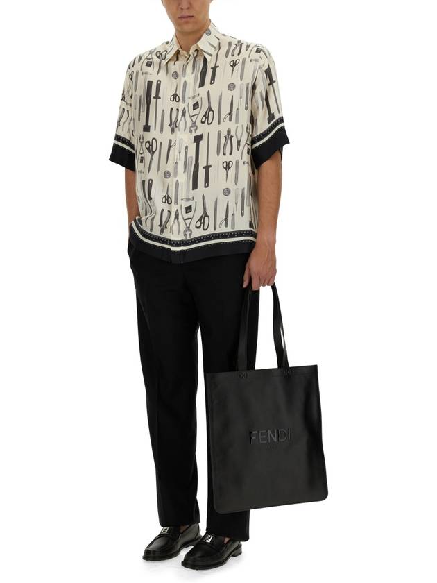 Fendi Long Sleeve Shirt FS0966AR65 F1MTG White