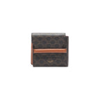 CELINE Triomphe Canvas Flap Origami Wallet