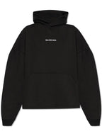 Balenciaga Balenciaga Sweatshirt With Logo, Women's, Black