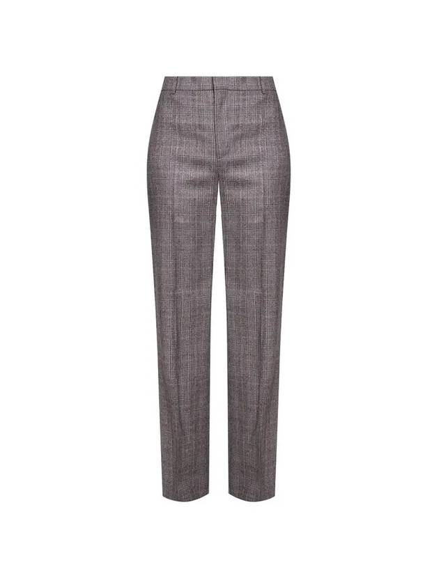 Balenciaga Women's Casual Straight Pants Gray