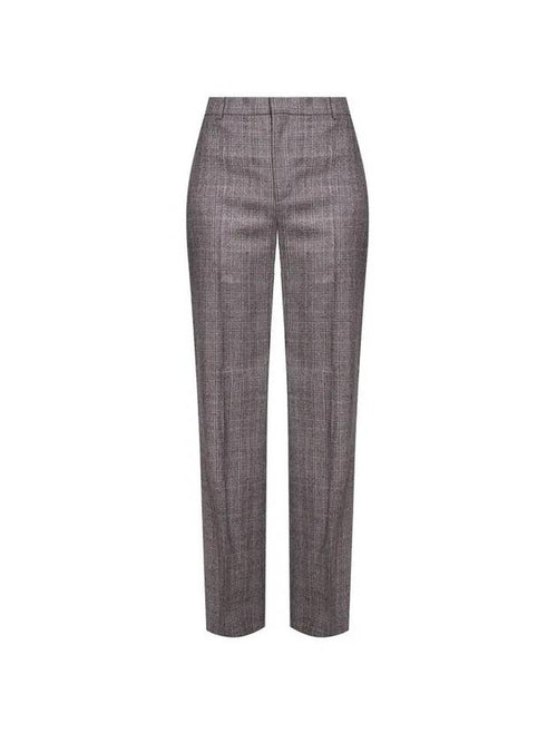 Balenciaga Women's Casual Straight Pants Gray