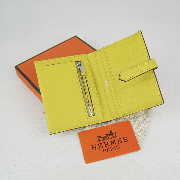 Hermes Wallet H006 Ladies Yellow