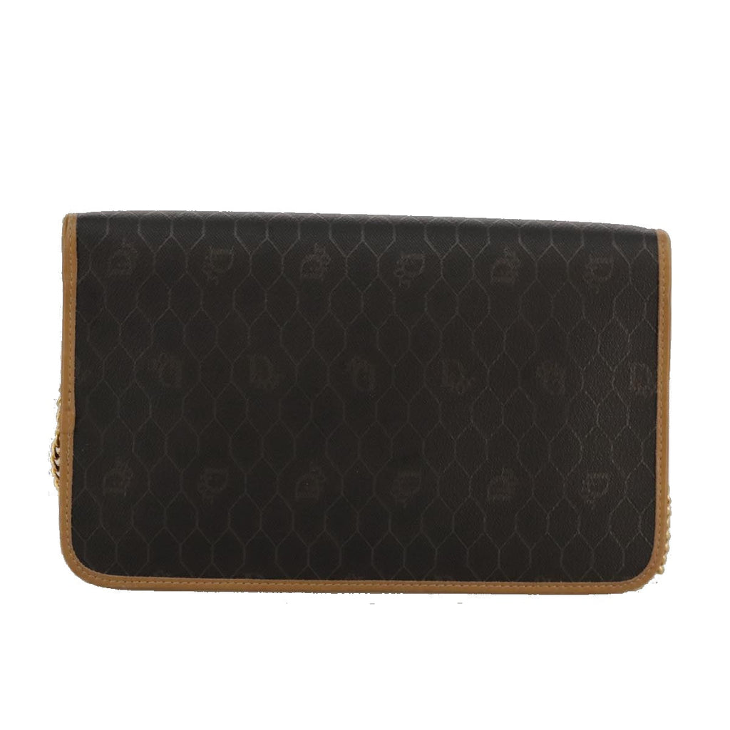 Dior Honeycomb  Canvas Shoulder Bag (Pre-Owned)