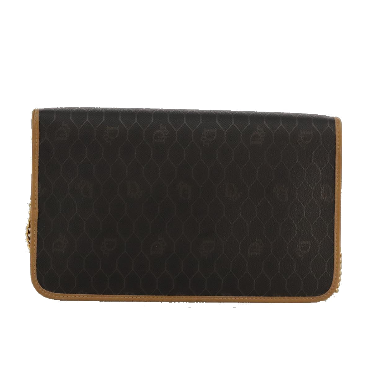 Dior Honeycomb  Canvas Shoulder Bag (Pre-Owned)
