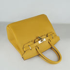 Hermes Birkin 30cm Togo Leather Handbags Yellow Golden