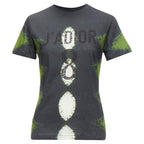 Christian Dior J'adior Tie Dye Cotton Linen 8 Tshirt