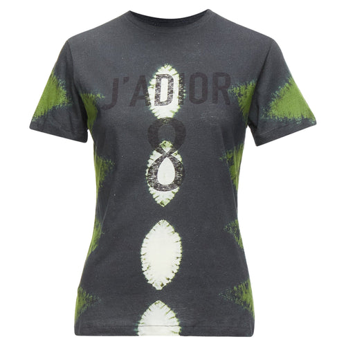 Christian Dior J'adior Tie Dye Cotton Linen 8 Tshirt