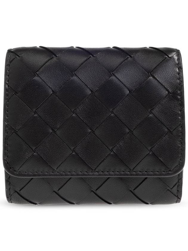 Bottega Veneta Intrecciato Tri-Fold Wallet 776033