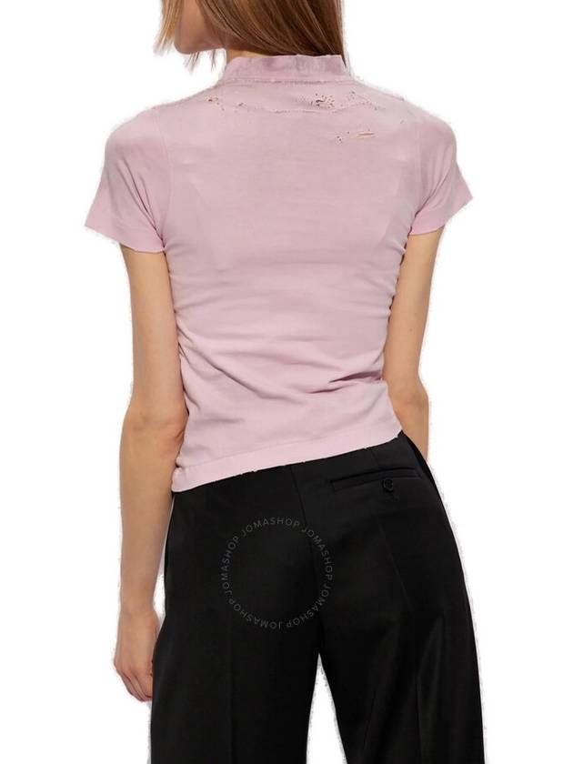 Balenciaga logo print distressed t-shirt 788246TQVJ5