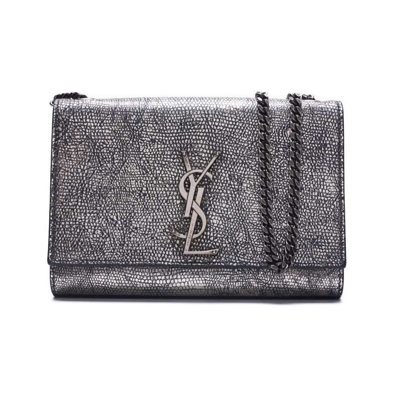 SAINT LAURENT Magnetic Lock Chain Shoulder Leather Silver (Silver G)  Shoulder Bag  Back ( Delivery) Ladies' Shoulder  Online
