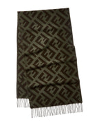 FENDI FF Cashmere Scarf