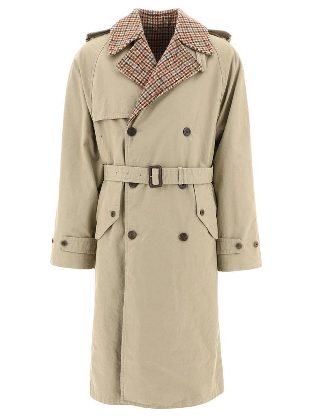 Balenciaga reversible trench coat beige