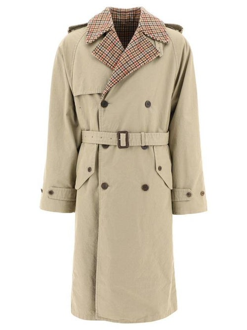 Balenciaga reversible trench coat beige
