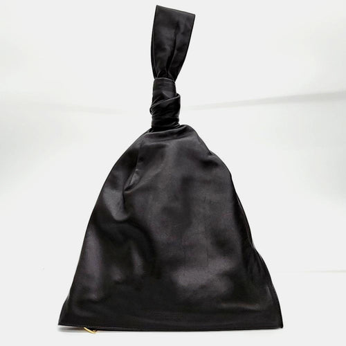 Bottega Veneta Black Leather Twist Bag