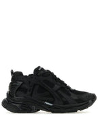 Balenciaga Runner Low Top Sneakers Black