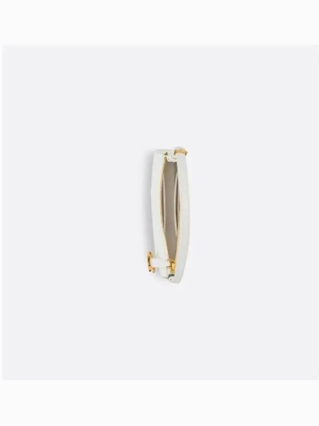 Saddle Rodeo Goatskin Pouch Bag Latte Dior