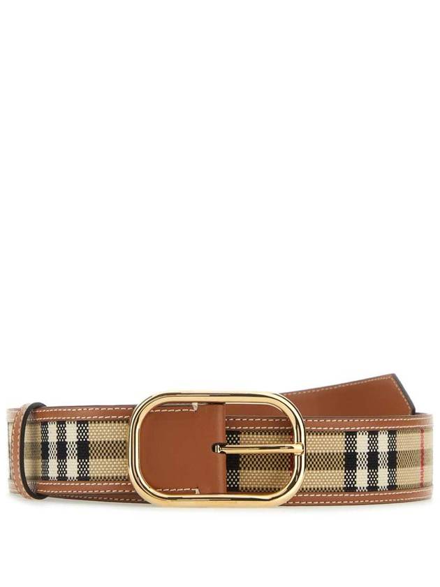 Burberry Vintage Check Leather Belt 8066058