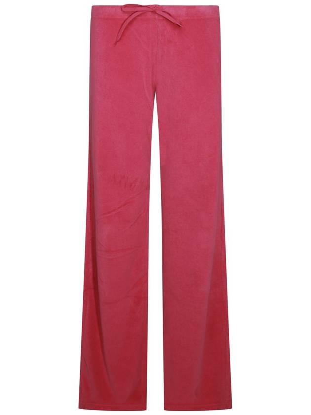 Balenciaga drawstring track pants dark pink