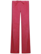 Balenciaga drawstring track pants dark pink