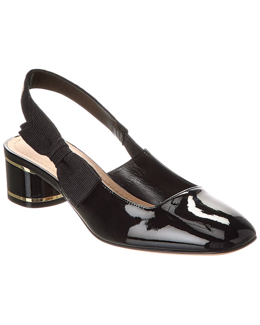 Dior Bow Patent Slingback Pump