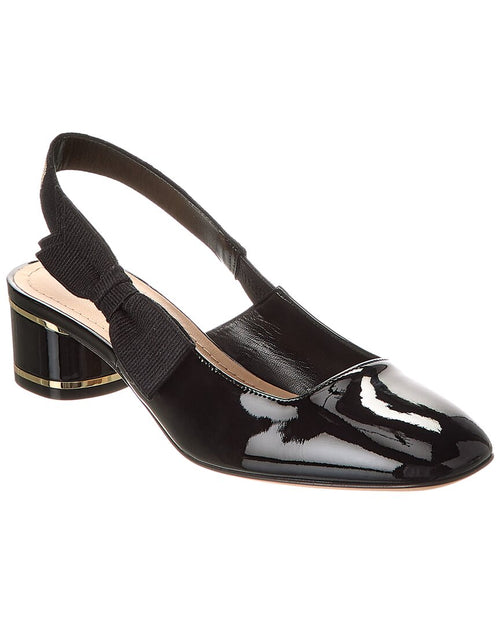 Dior Bow Patent Slingback Pump