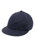 Fendi Semi Motif Denim Ball Cap Blue