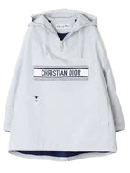 Back Print Hoodie Jacket Grey Dior