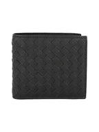 Bottega Veneta Intrecciato Weaving Half Wallet Espresso