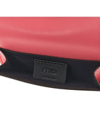 Fendi FF Baguette Flap Card Wallet Rosa