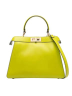 Fendi Peekaboo ISeeU Medium Tote Bag Green