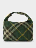 Burberry Peg Medium Duffel Bag Green