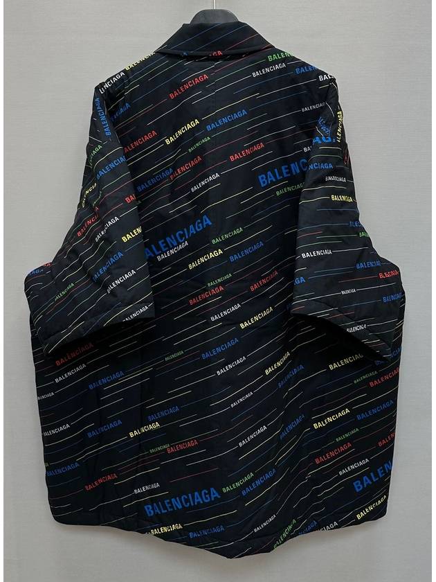 Balenciaga Multi logo short sleeve shirt 50