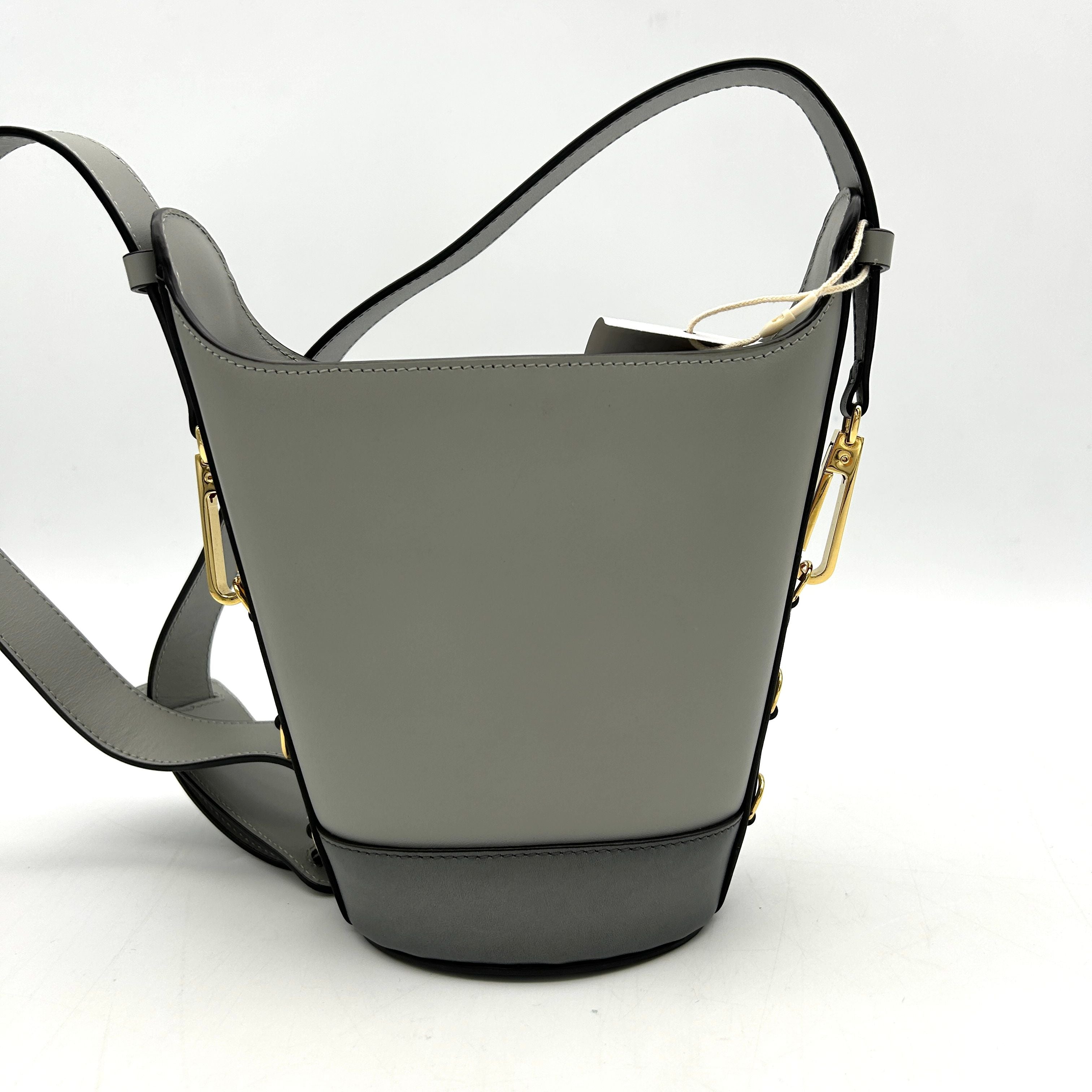 Sunshine leather tote Fendi Grey in Leather ITXZUDEESHNQ