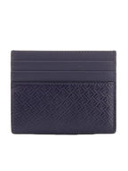 Fendi FF Micro Card Wallet Navy
